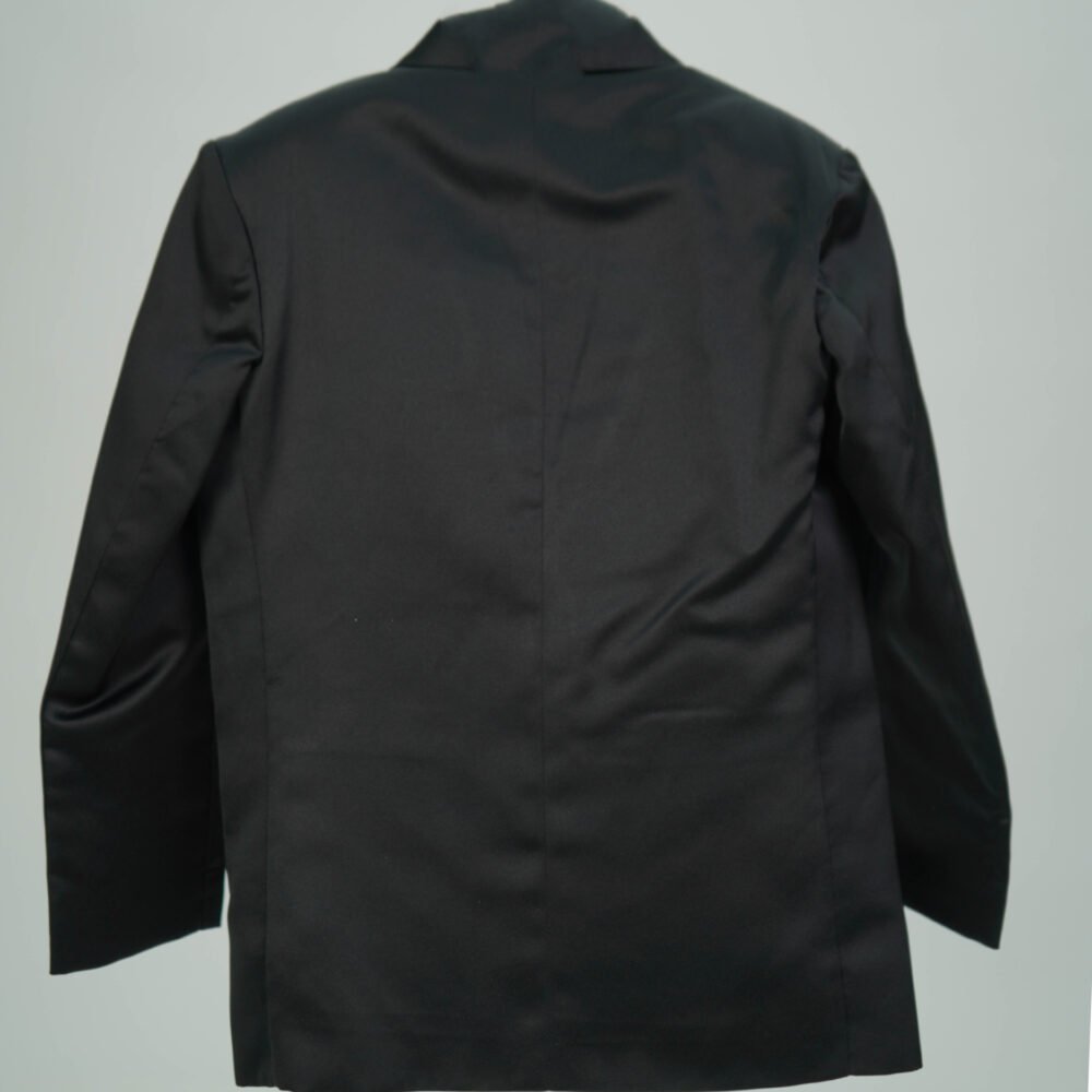 Stylekins Black Tuxedo With Red Bow and Red Pocket Square (can be paired with white shirt and black trouser/jeans) - Image 2