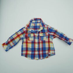 Mothercare Multicolored Checkd Cotton Long Sleeves Shirt