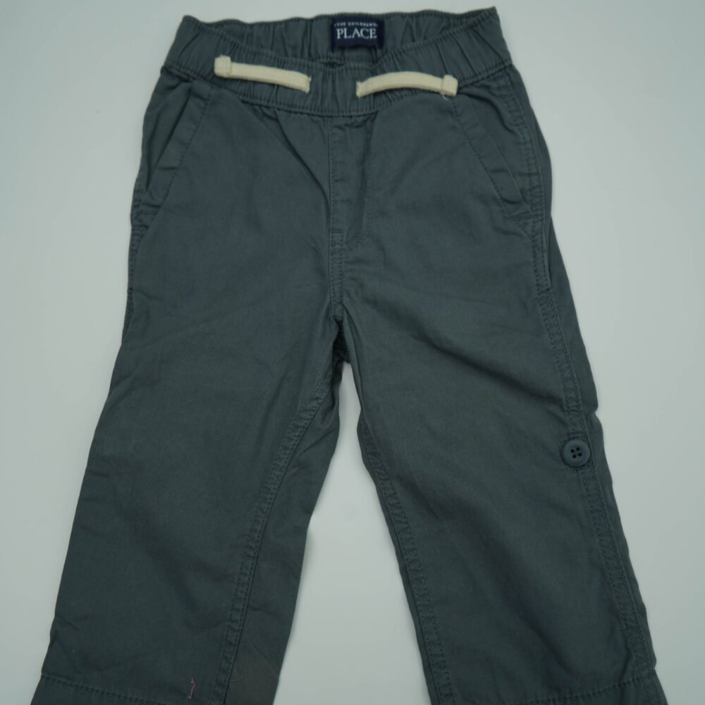 The Children’s Place Loose Fit Grey Cotton Pants