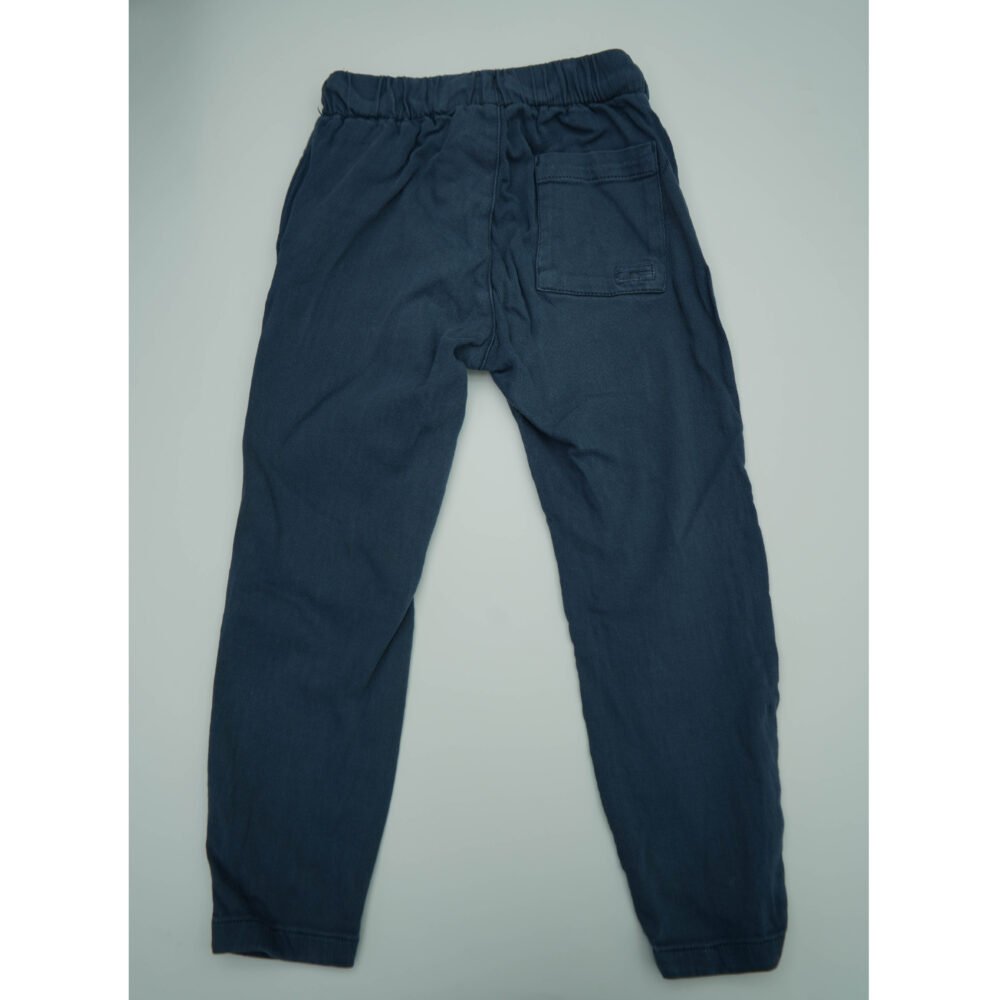 ZARA Navy Blue Denim Stretchable Jeans With Elastic Waistband - Image 2