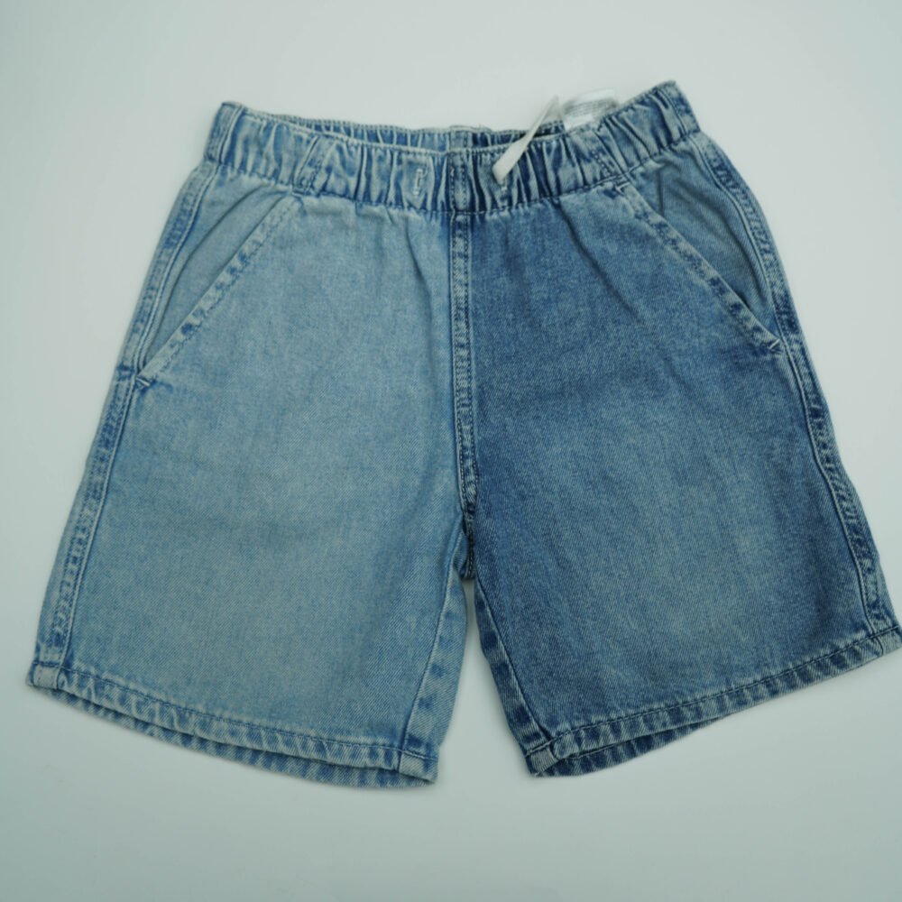 Stylekins Half And Half Blue Denim Shorts