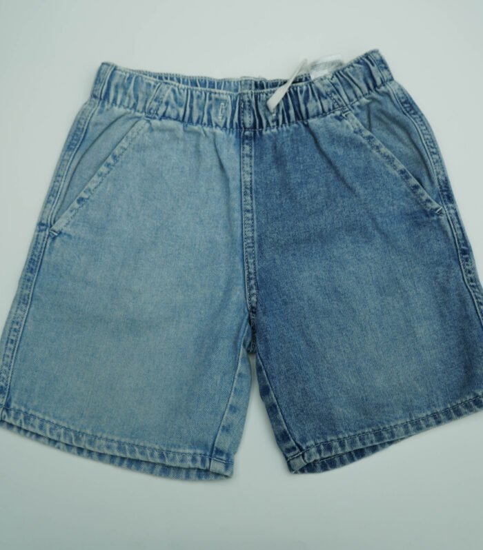 Stylekins Half And Half Blue Denim Shorts