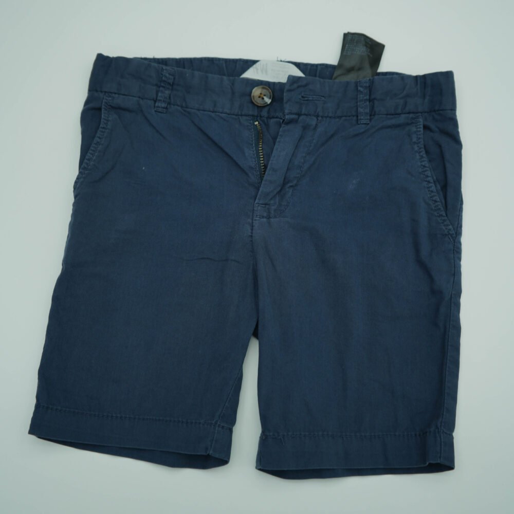 H&M Navy Blue Cotton Shorts