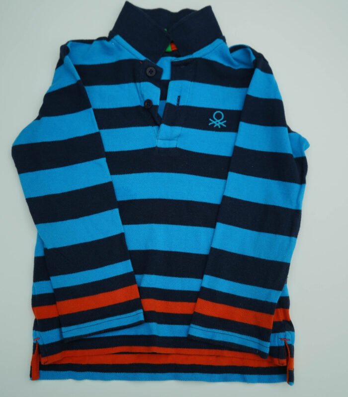 United Colors of Benetton Printed Long Sleeves Cotton T-Shirt