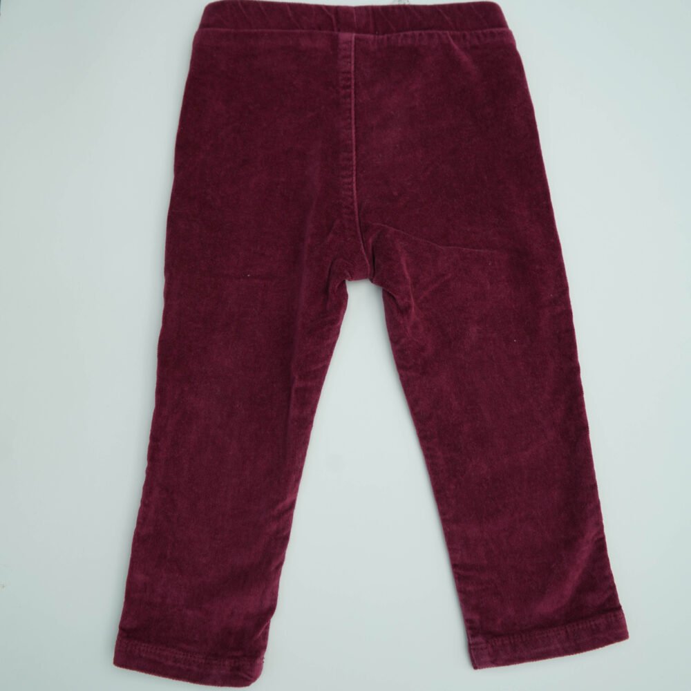 United Colors Of Benetton Wine Corduroy Jeggings - Image 2