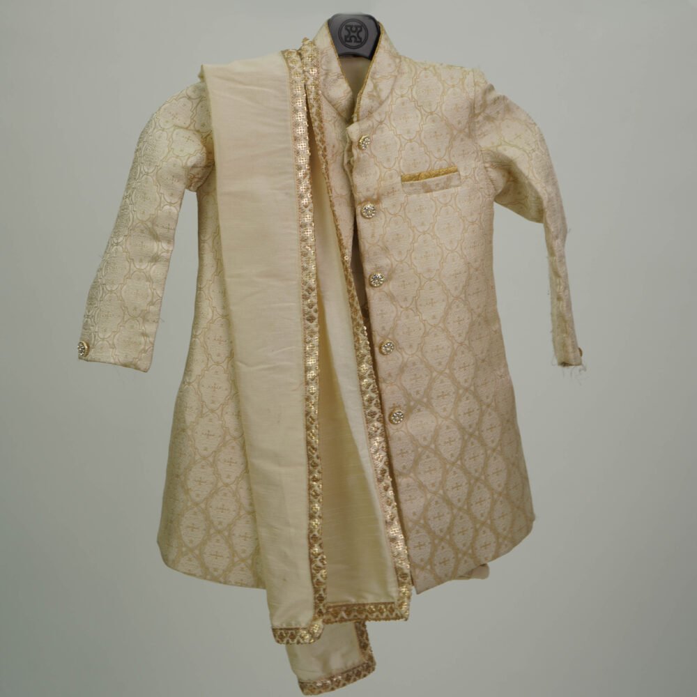 Stylekins Ivory White Sherwani Set