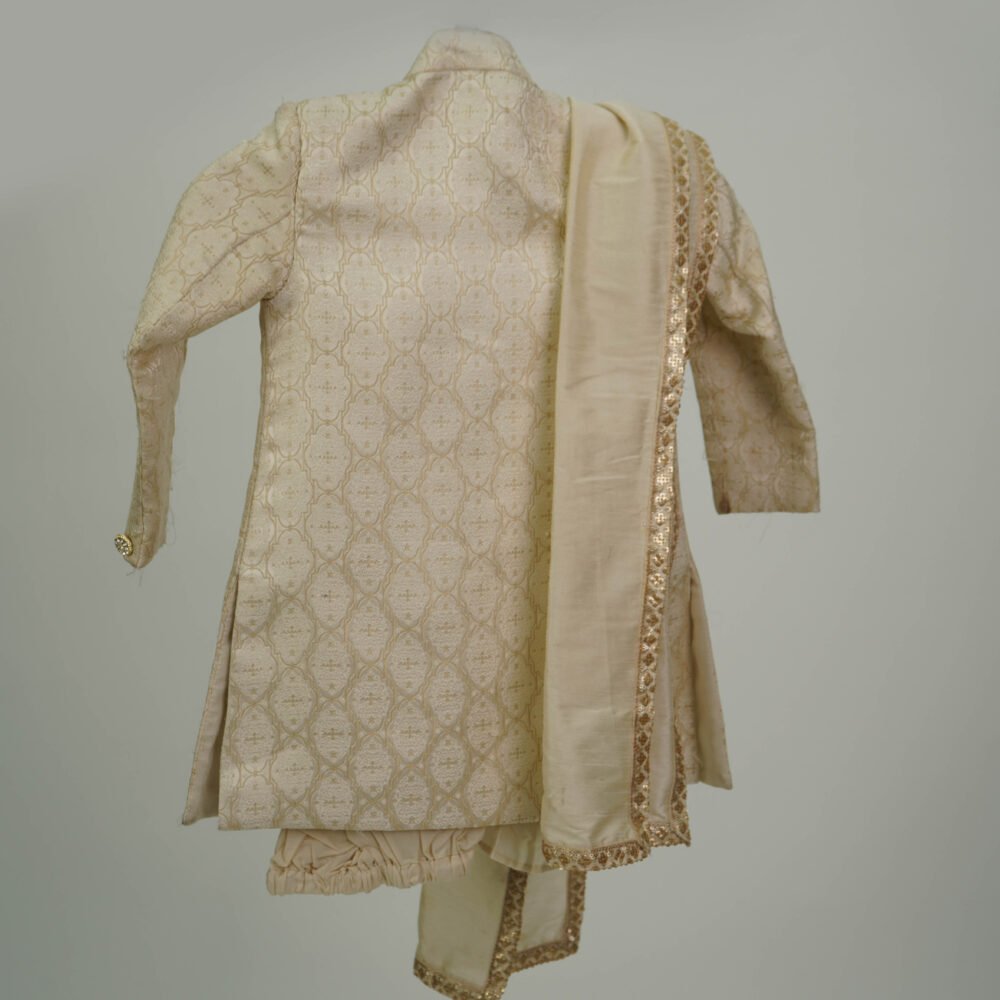 Stylekins Ivory White Sherwani Set - Image 2
