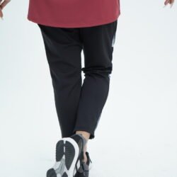Alcis Black And White Printed Dri-Fit Tights - Image 2