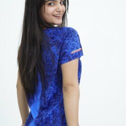 New Balance Blue Printed Dri-Fit T-Shirt - Image 2