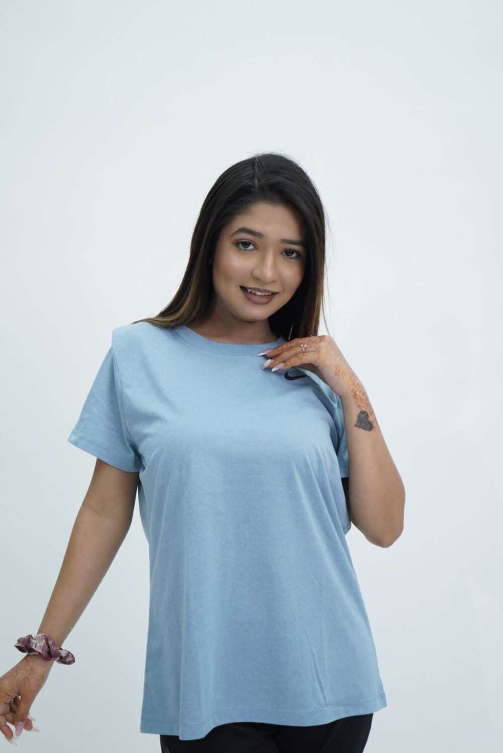 Nike Blue Regular Dri-Fit T-Shirt