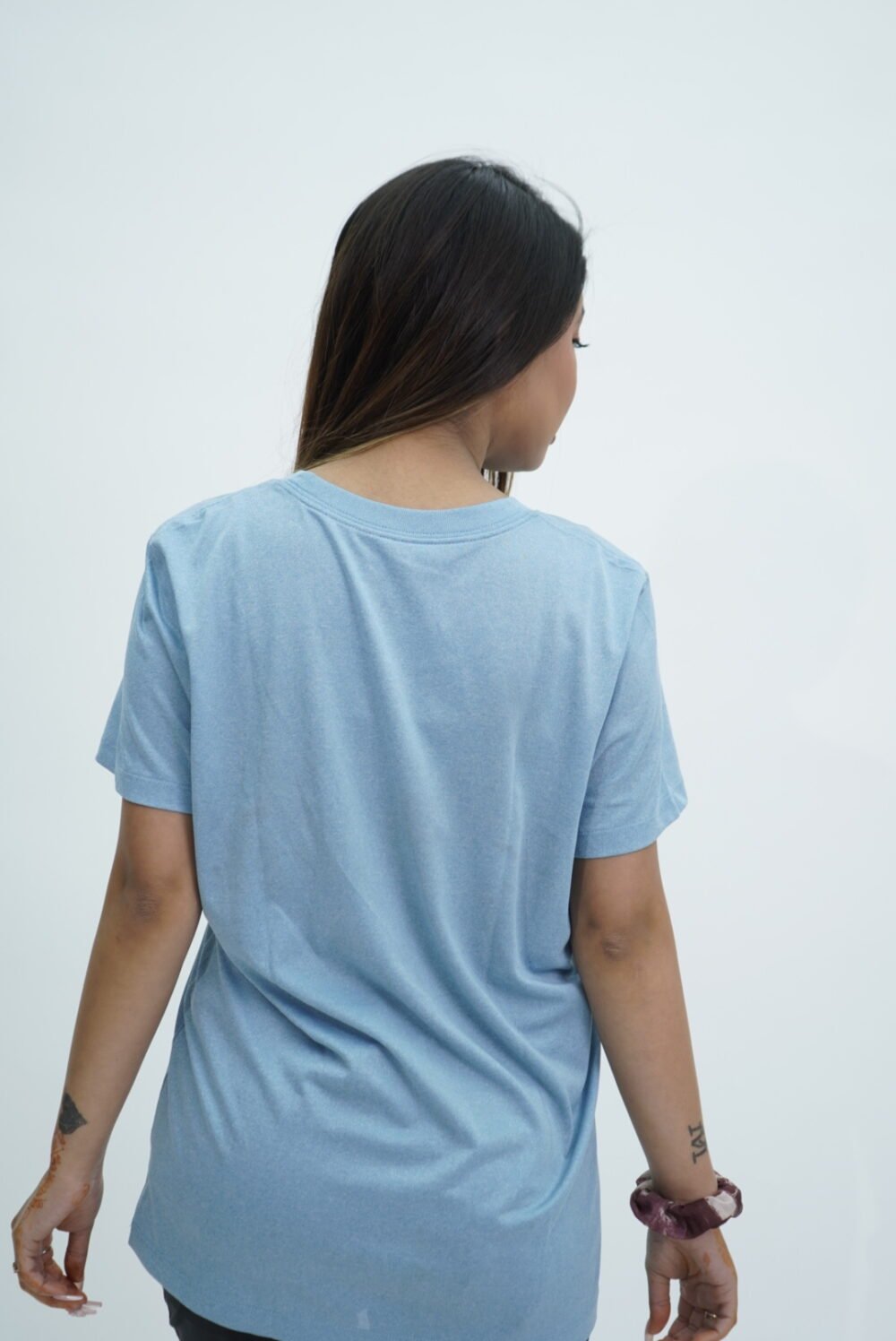 Nike Blue Regular Dri-Fit T-Shirt - Image 2