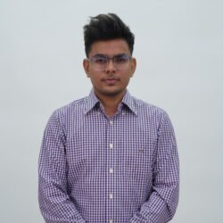 Gant White And Purple Check Long Sleeves Shirt